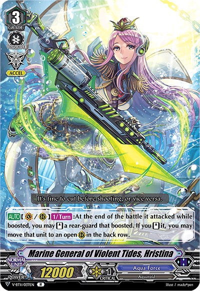 Marine General of Violent Tides, Hristina (V-BT11/037EN) [Storm of the Blue Cavalry] | Pegasus Games WI