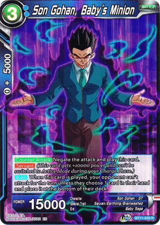 Son Gohan, Baby's Minion (BT11-035) [Vermilion Bloodline 2nd Edition] | Pegasus Games WI