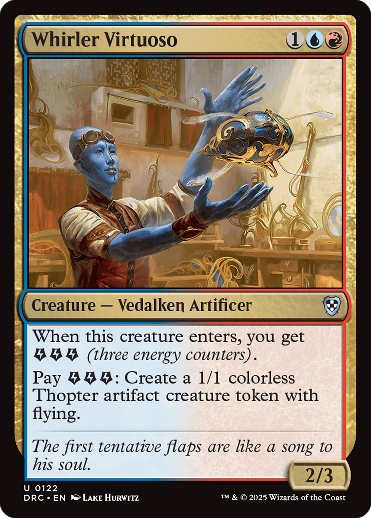 Whirler Virtuoso [Aetherdrift Commander] | Pegasus Games WI