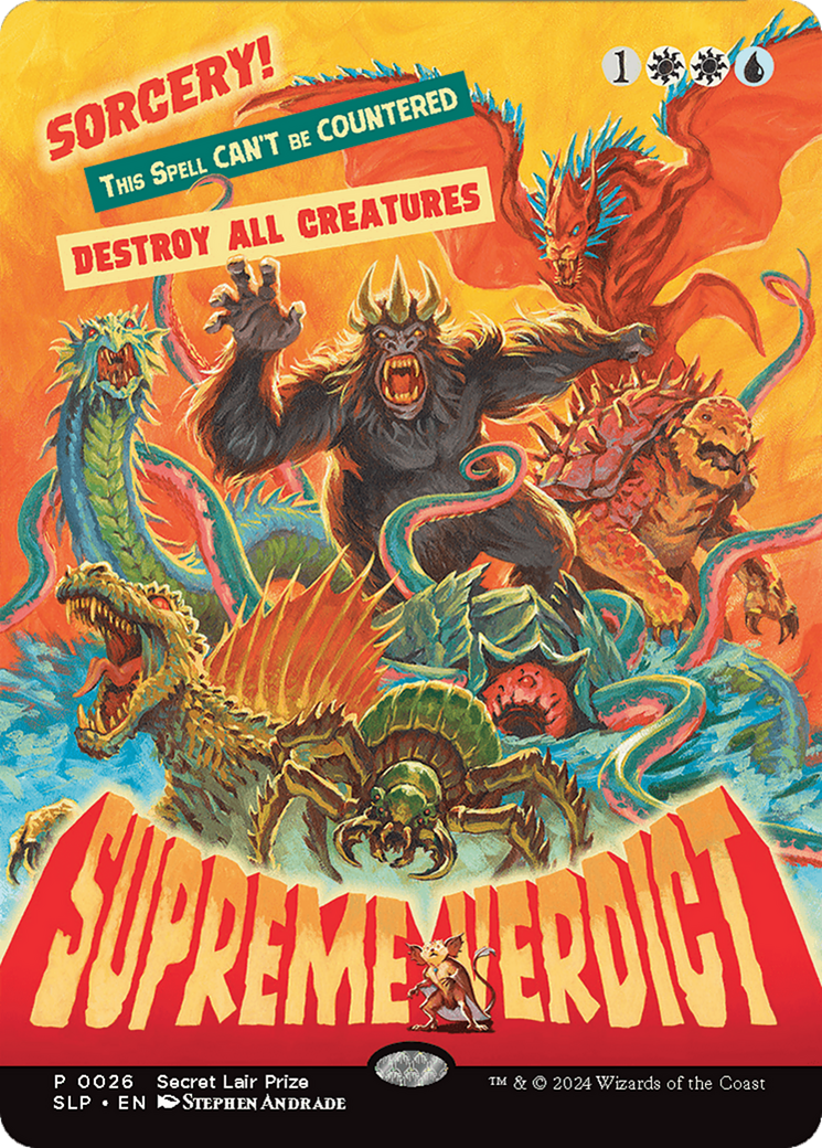 Supreme Verdict [Secret Lair Showdown] | Pegasus Games WI