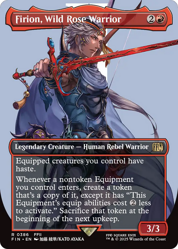 Firion, Wild Rose Warrior (Borderless) [FINAL FANTASY] | Pegasus Games WI