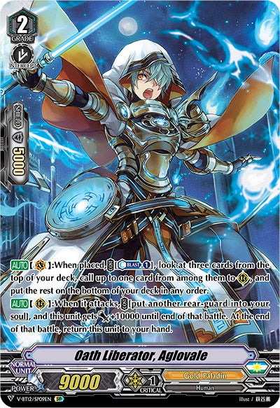 Oath Liberator, Aglovale (V-BT12/SP09EN) [Divine Lightning Radiance] | Pegasus Games WI