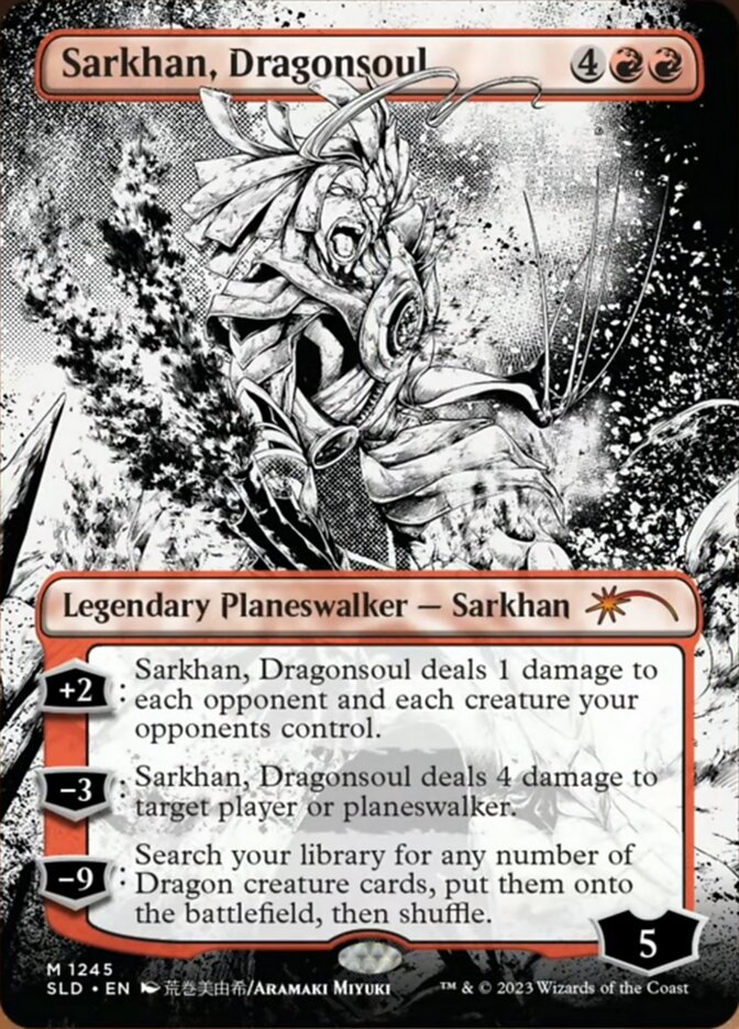 Sarkhan, Dragonsoul (Borderless) [Secret Lair Drop Series] | Pegasus Games WI