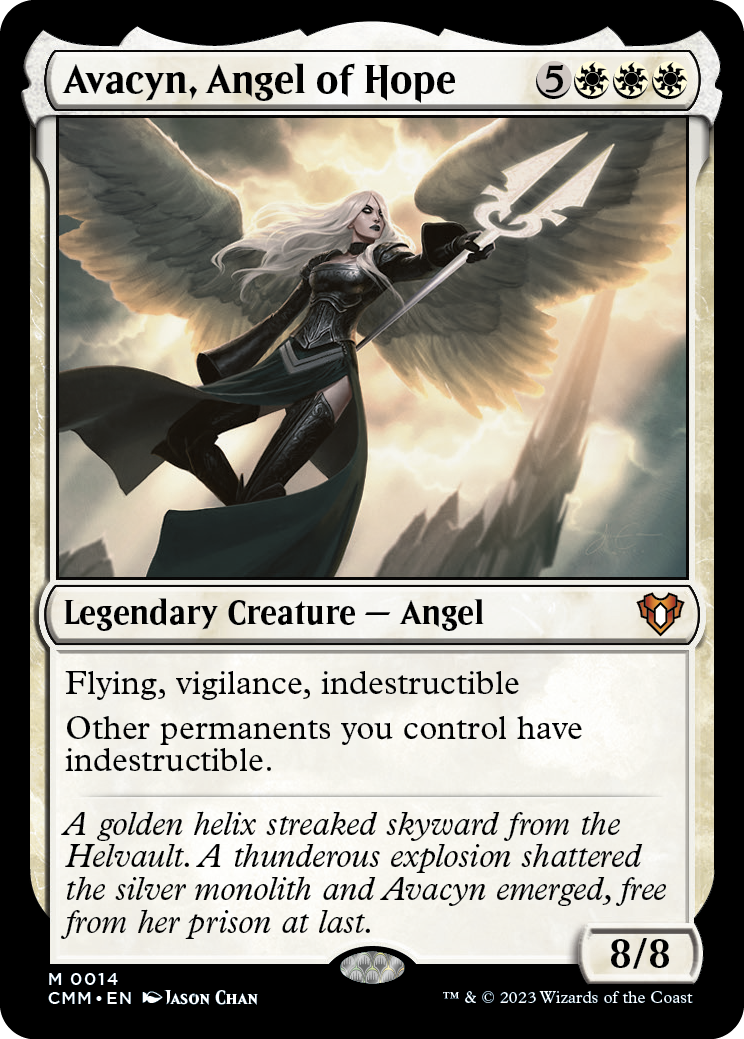Avacyn, Angel of Hope [Commander Masters] | Pegasus Games WI