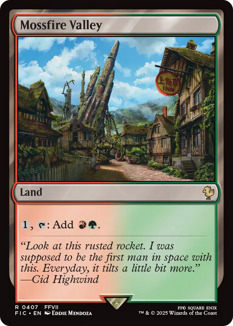 Mossfire Valley [FINAL FANTASY Commander] | Pegasus Games WI