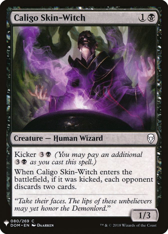Caligo Skin-Witch [Mystery Booster] | Pegasus Games WI