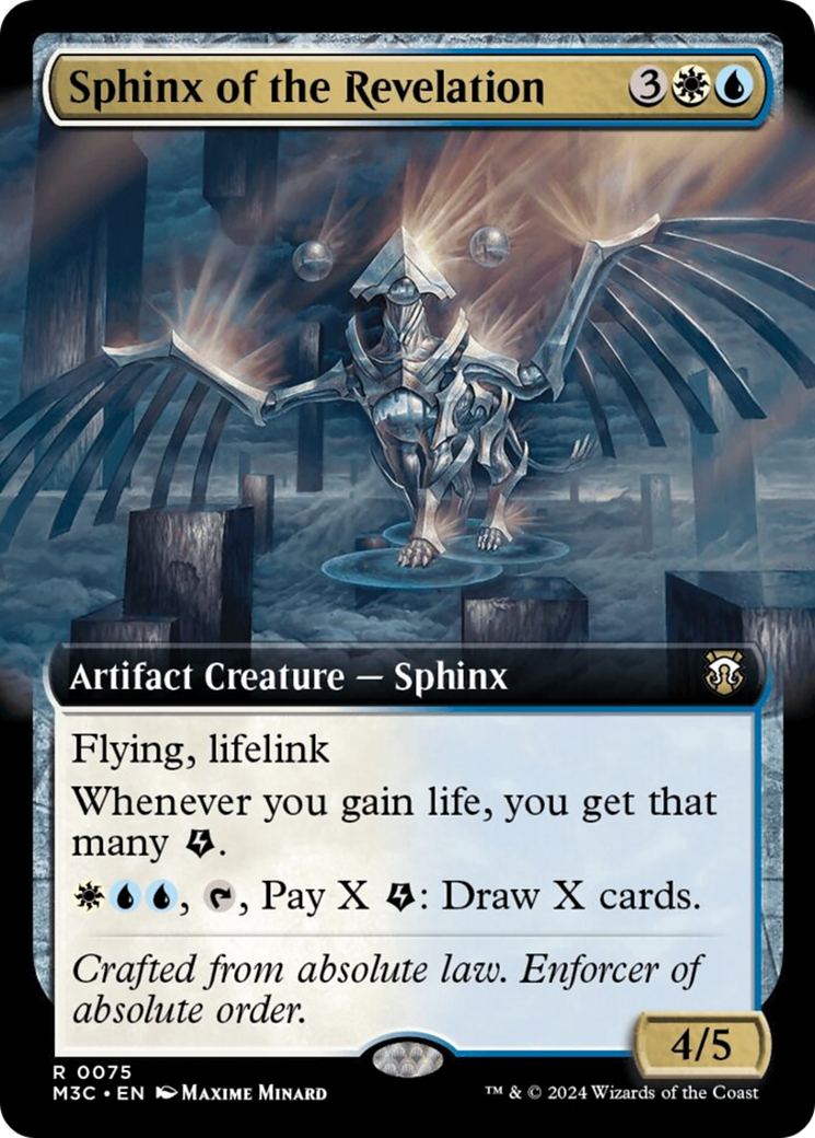 Sphinx of the Revelation (Extended Art) [Modern Horizons 3 Commander] | Pegasus Games WI