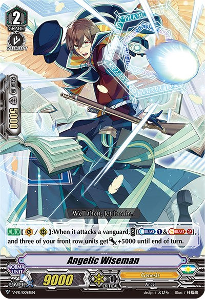 Angelic Wiseman (Parallel Foil) (V-PR/0096EN) [V Promo Cards] | Pegasus Games WI