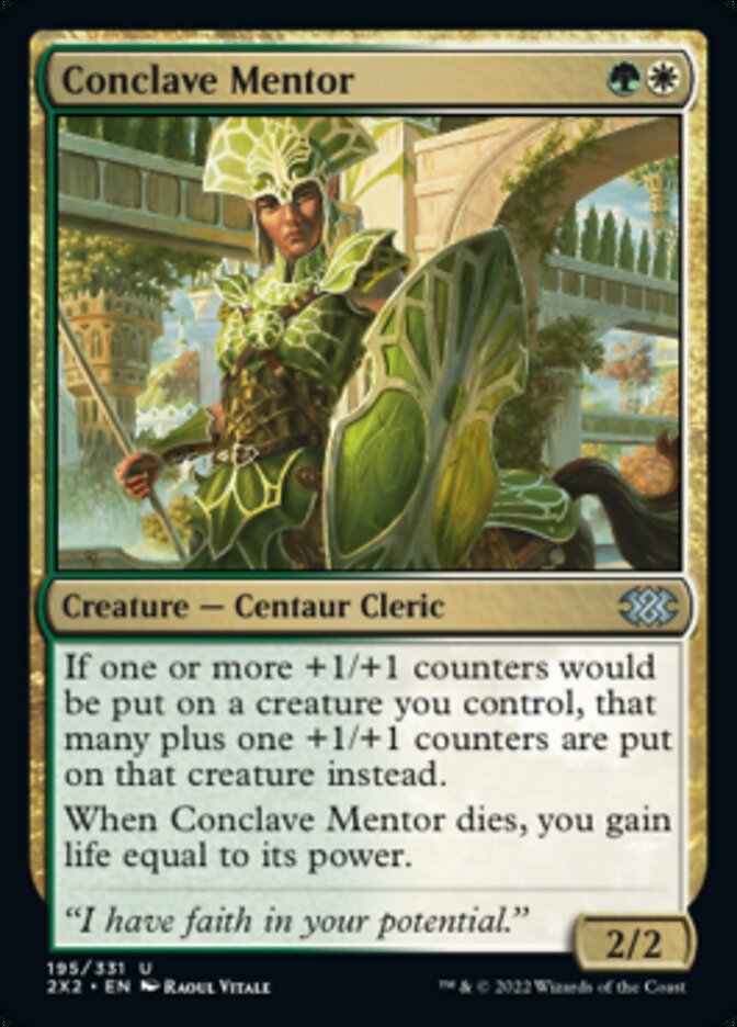 Conclave Mentor [Double Masters 2022] | Pegasus Games WI