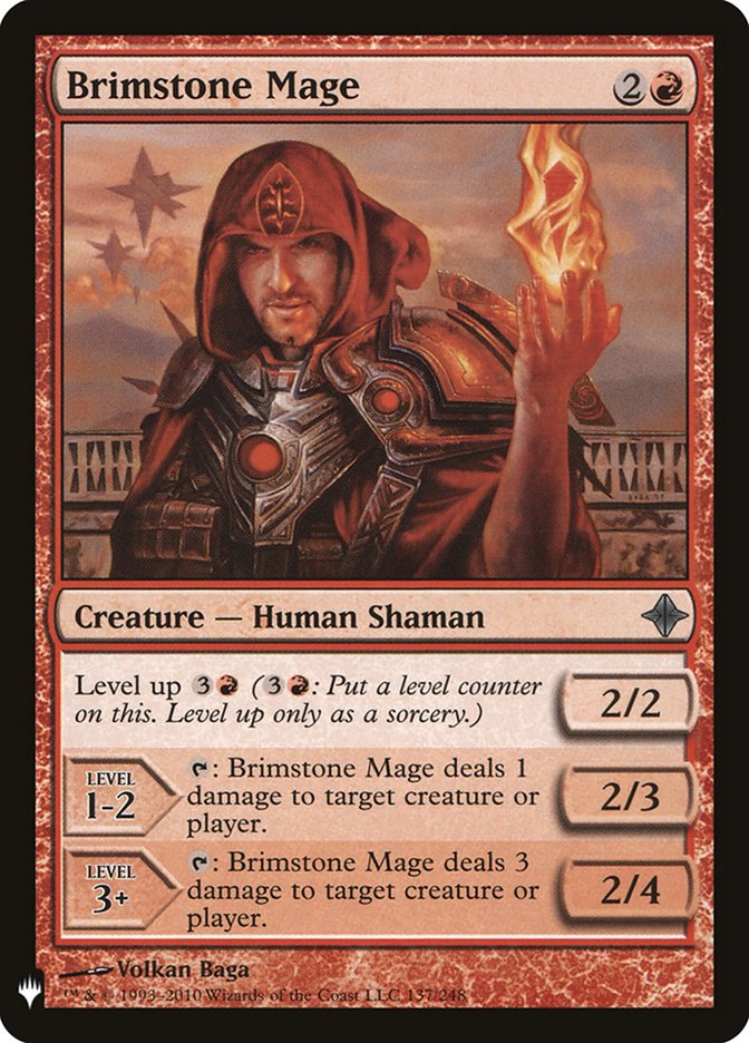 Brimstone Mage [Mystery Booster] | Pegasus Games WI