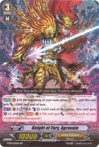 Knight of Fury, Agravain (BT06/015EN) [Breaker of Limits] | Pegasus Games WI