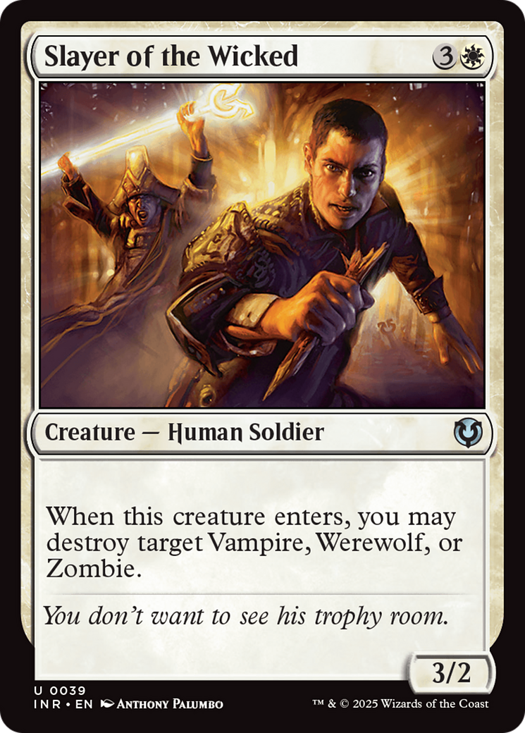 Slayer of the Wicked [Innistrad Remastered] | Pegasus Games WI