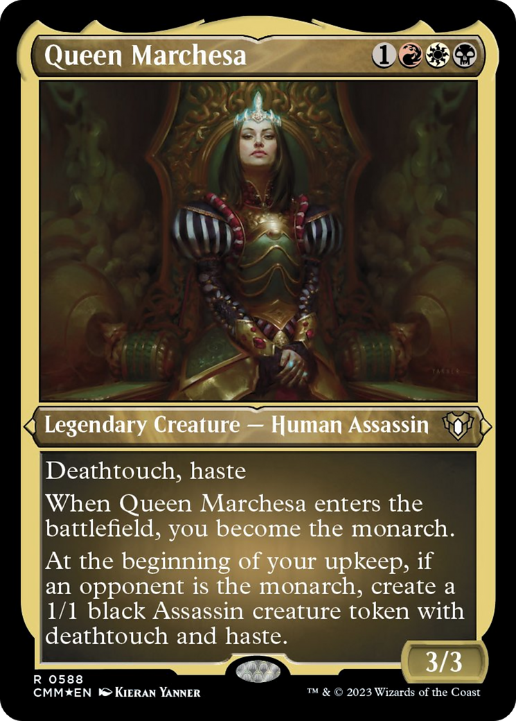 Queen Marchesa (Foil Etched) [Commander Masters] | Pegasus Games WI