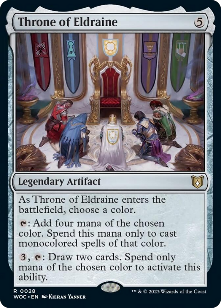 Throne of Eldraine [Wilds of Eldraine Commander] | Pegasus Games WI