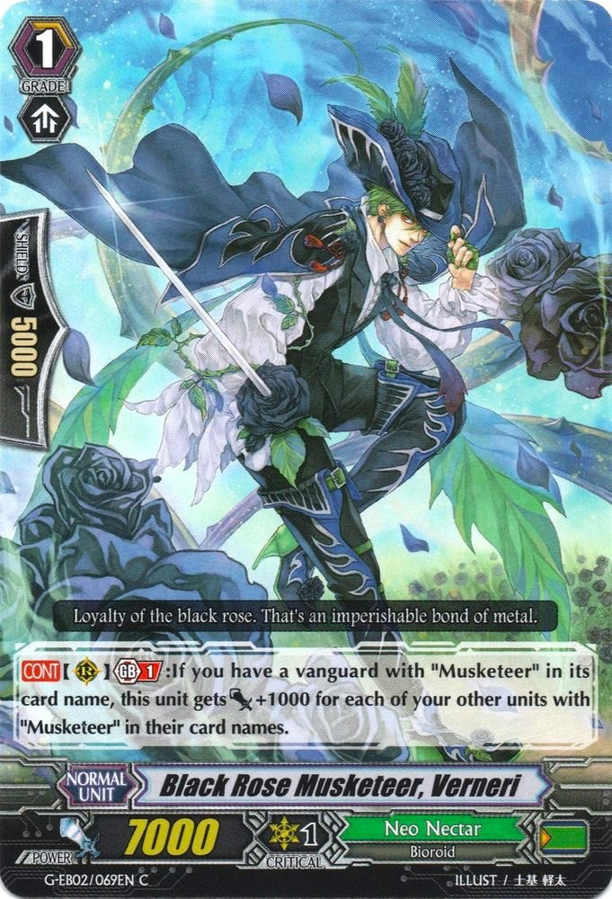 Black Rose Musketeer, Verneri (G-EB02/069EN) [The AWAKENING ZOO] | Pegasus Games WI