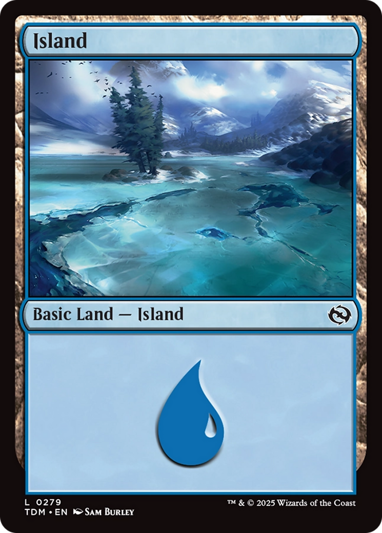 Island (0279) [Tarkir: Dragonstorm] | Pegasus Games WI