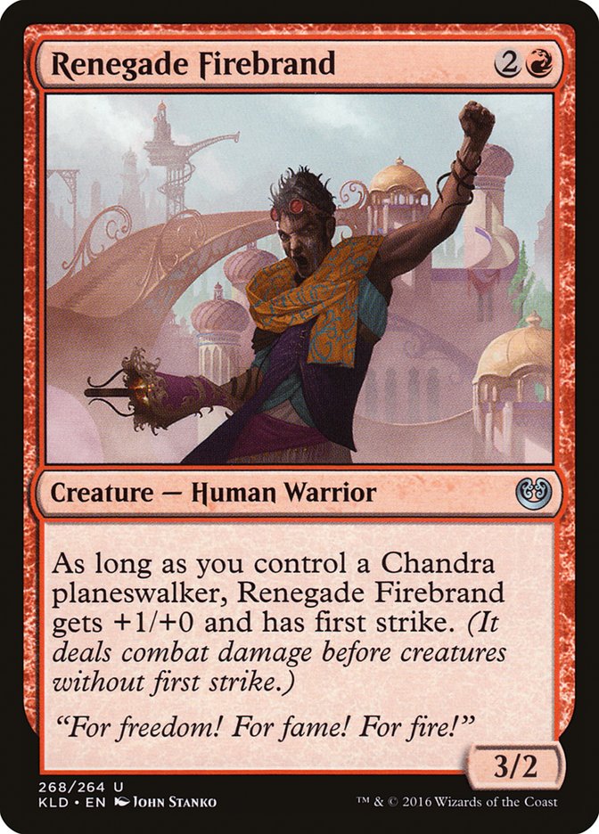 Renegade Firebrand [Kaladesh] | Pegasus Games WI
