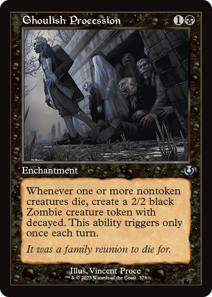 Ghoulish Procession (Retro Frame) [Innistrad Remastered] | Pegasus Games WI
