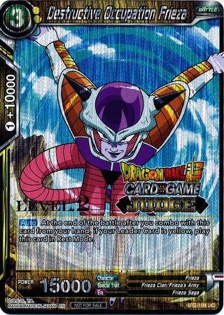 Destructive Occupation Frieza (Level 2) (BT2-104) [Judge Promotion Cards] | Pegasus Games WI