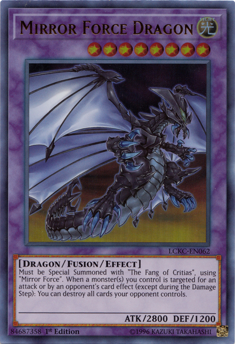 Mirror Force Dragon [LCKC-EN062] Ultra Rare | Pegasus Games WI