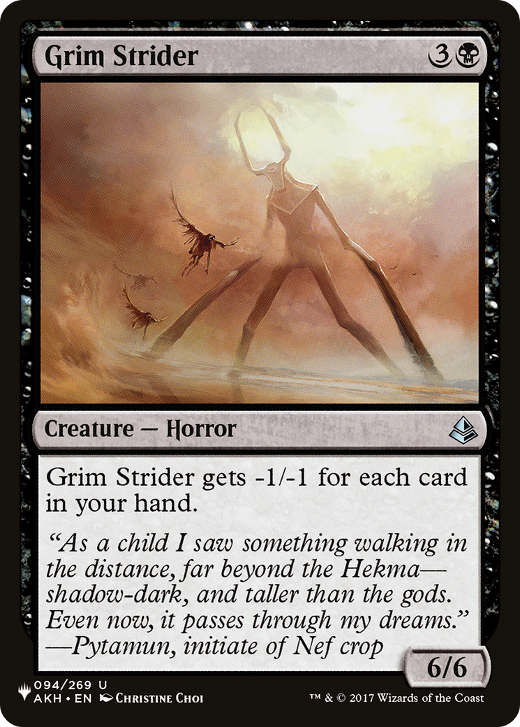 Grim Strider [The List] | Pegasus Games WI