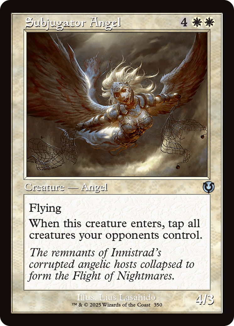 Subjugator Angel (Retro Frame) [Innistrad Remastered] | Pegasus Games WI
