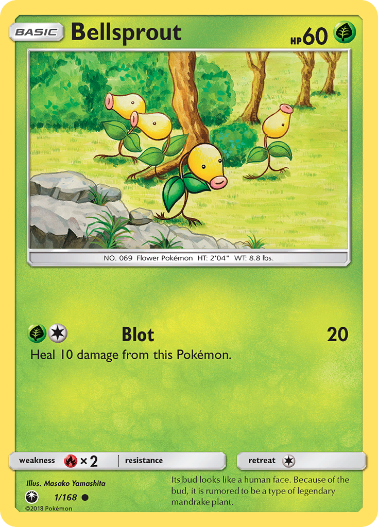 Bellsprout (1/168) [Sun & Moon: Celestial Storm] | Pegasus Games WI