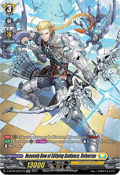 Heavenly Bow of Edifying Guidance, Refuerzos (D-BT02/SP07EN) [A Brush with the Legends] | Pegasus Games WI