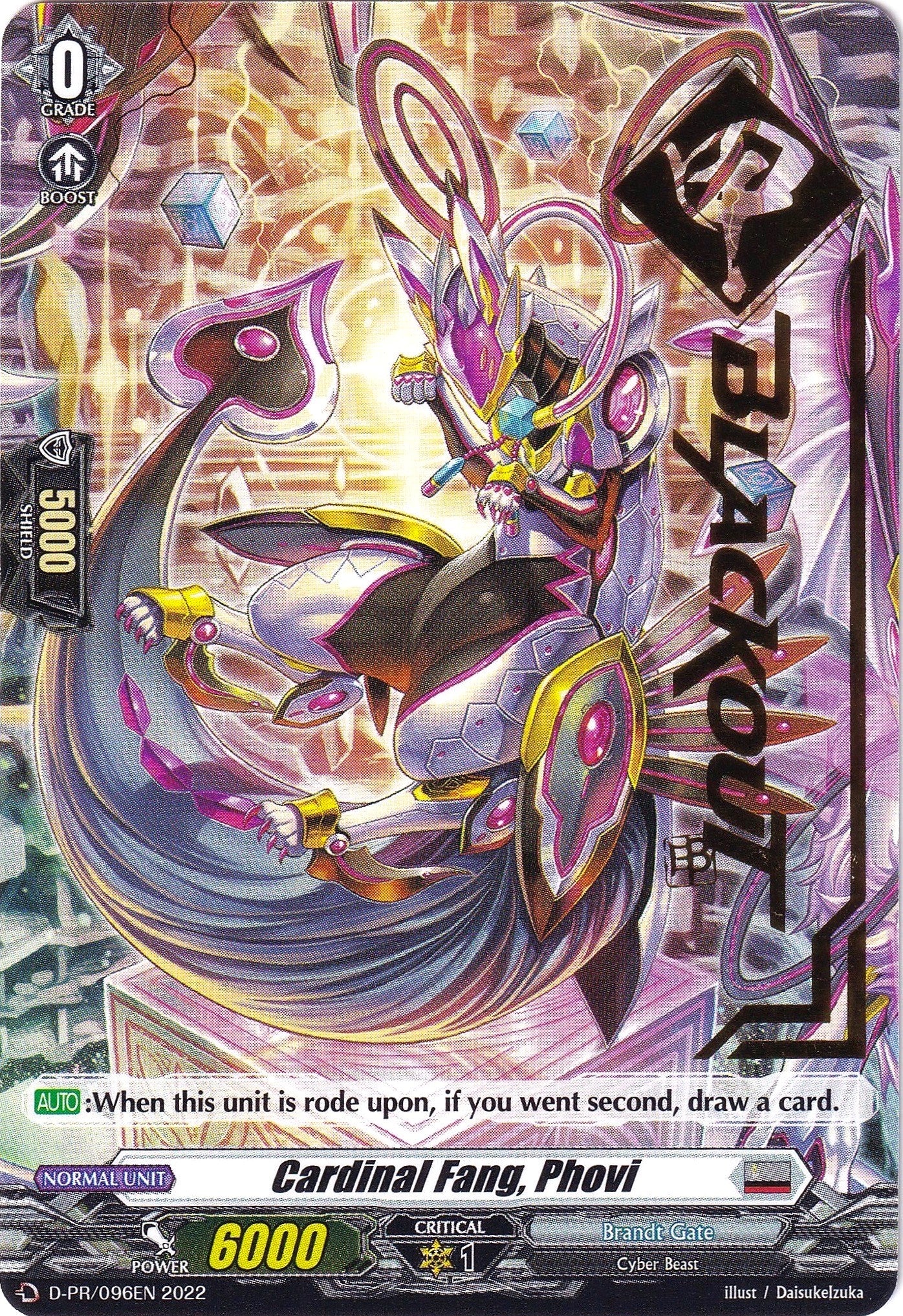 Cardinal Fang, Phovi (Hot Stamped) (D-PR/096EN 2022) [D Promo Cards] | Pegasus Games WI