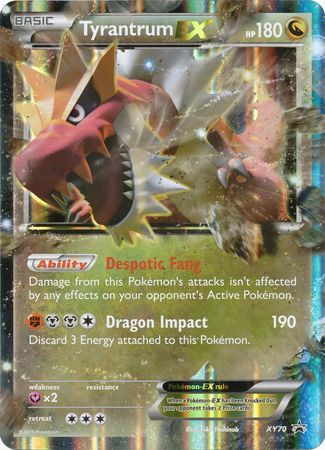 Tyrantrum EX (XY70) (Jumbo Card) [XY: Black Star Promos] | Pegasus Games WI
