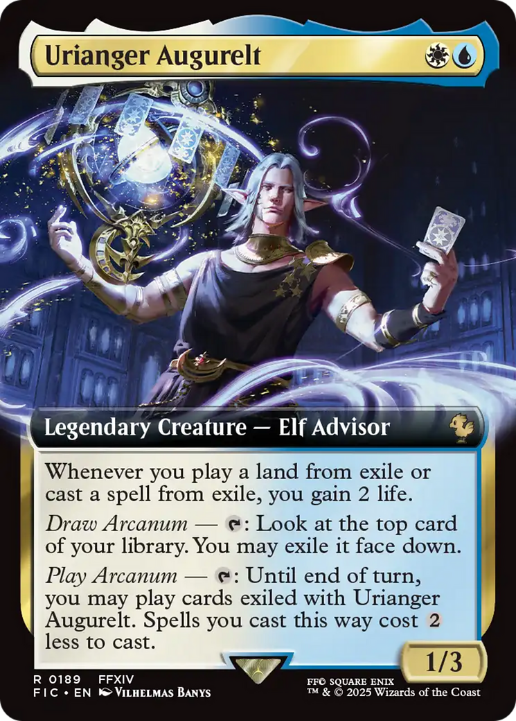 Urianger Augurelt (Extended Art) [FINAL FANTASY Commander] | Pegasus Games WI