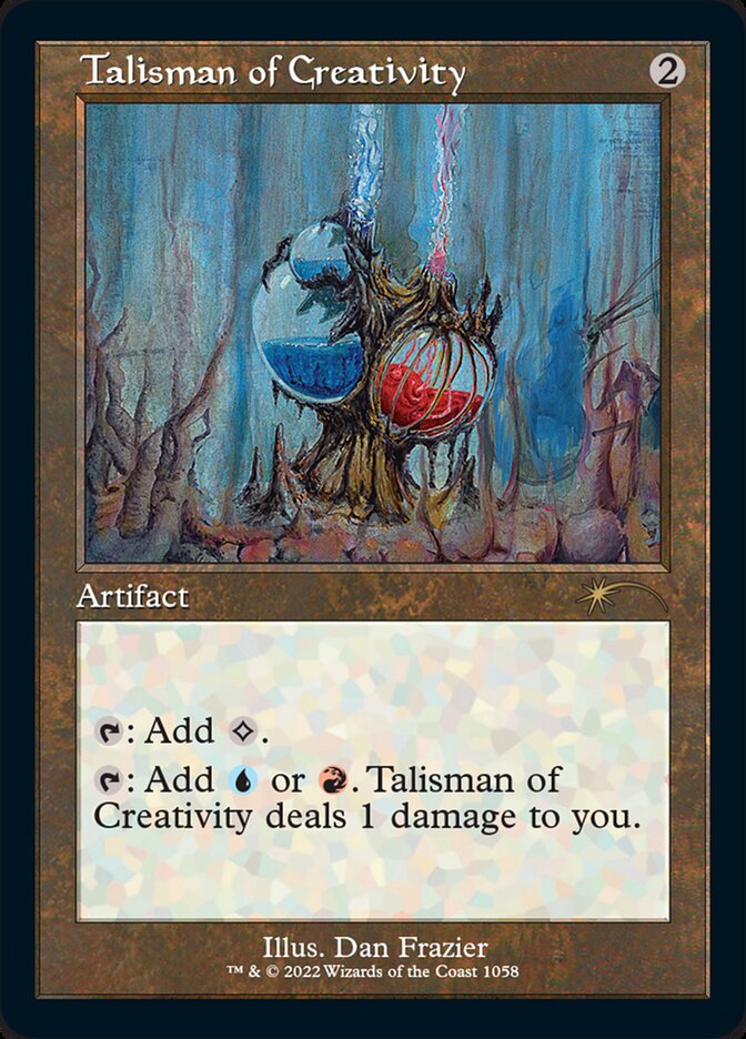 Talisman of Creativity (Foil Etched) [Secret Lair Drop Series] | Pegasus Games WI