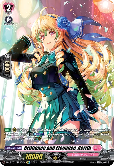 Brilliance and Elegance, Aerith (D-LBT01/SP13EN) [Lyrical Melody] | Pegasus Games WI