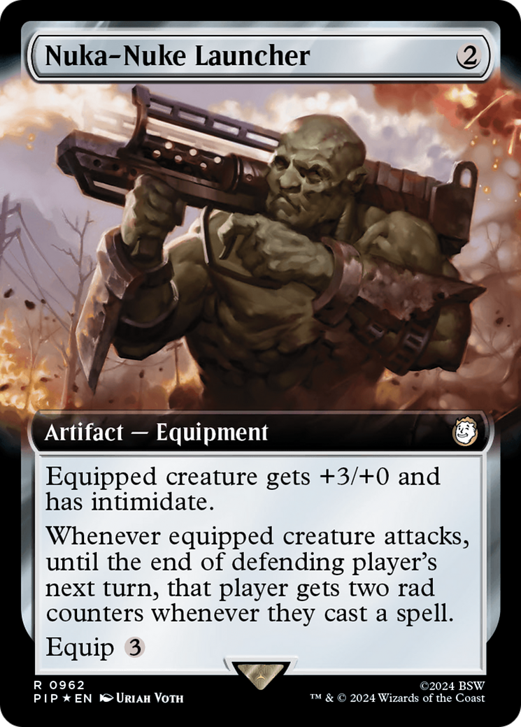 Nuka-Nuke Launcher (Extended Art) (Surge Foil) [Fallout] | Pegasus Games WI