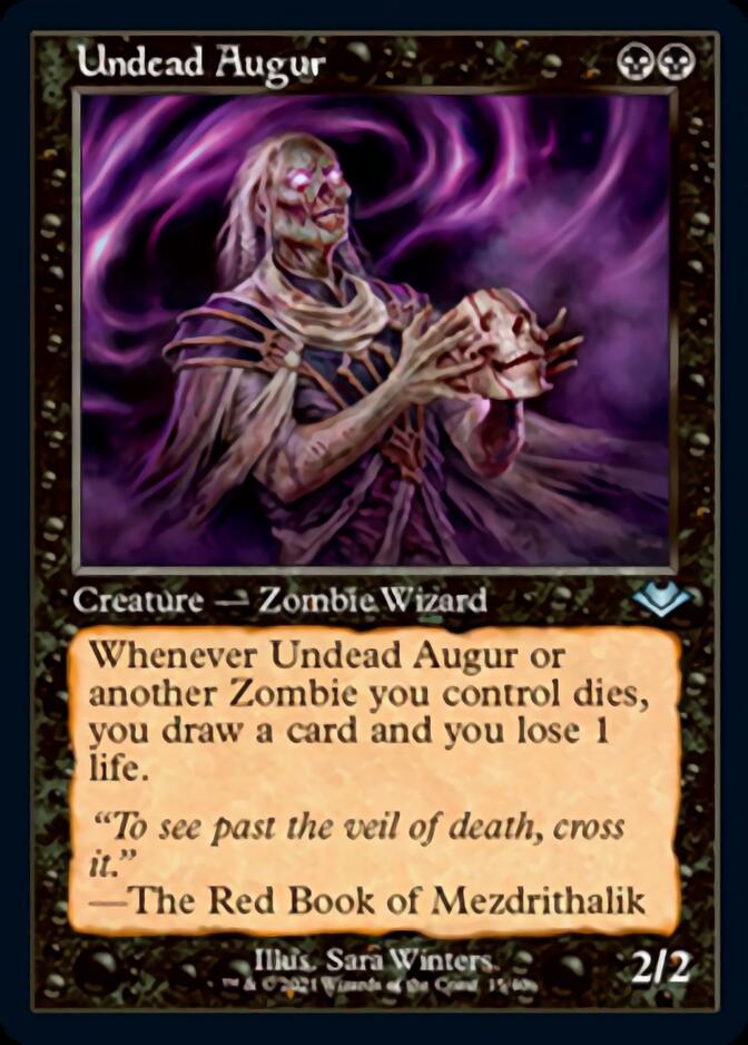 Undead Augur (Retro Foil Etched) [Modern Horizons] | Pegasus Games WI