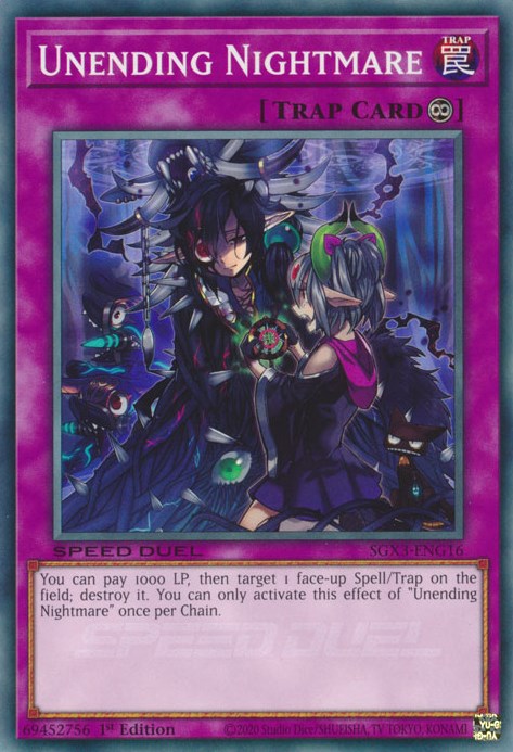 Unending Nightmare [SGX3-ENG16] Common | Pegasus Games WI