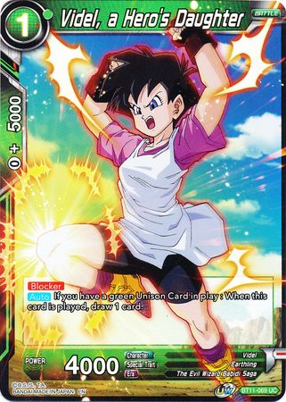 Videl, a Hero's Daughter (BT11-069) [Vermilion Bloodline 2nd Edition] | Pegasus Games WI