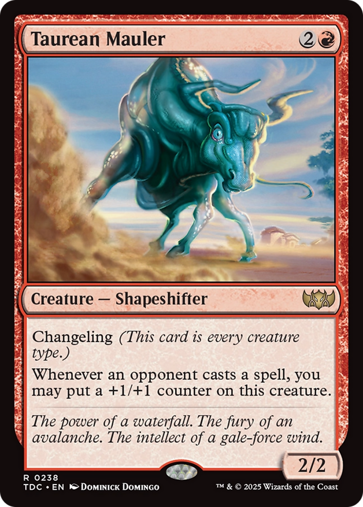Taurean Mauler [Tarkir: Dragonstorm Commander] | Pegasus Games WI