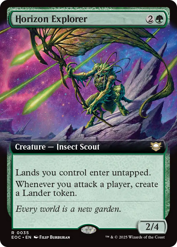 Horizon Explorer (Extended Art) [Edge of Eternities Commander] | Pegasus Games WI