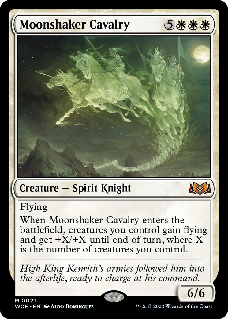 Moonshaker Cavalry [Wilds of Eldraine] | Pegasus Games WI