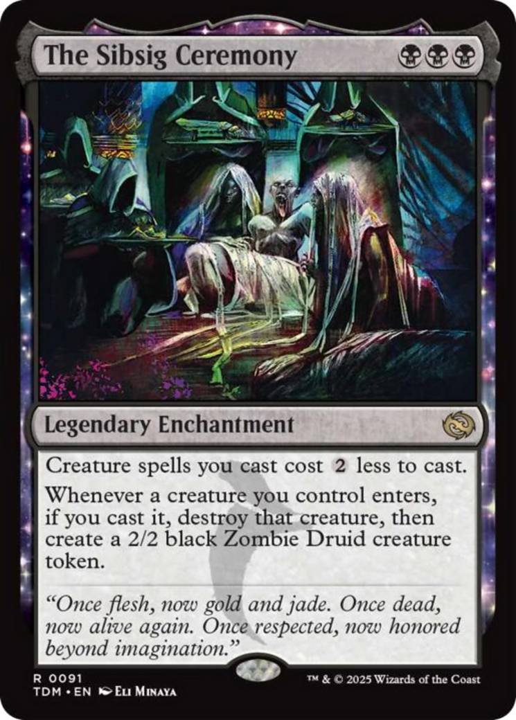The Sibsig Ceremony [Tarkir: Dragonstorm] | Pegasus Games WI