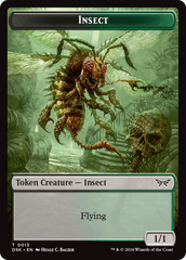 Insect (0013) Token [Duskmourn: House of Horror Tokens] | Pegasus Games WI