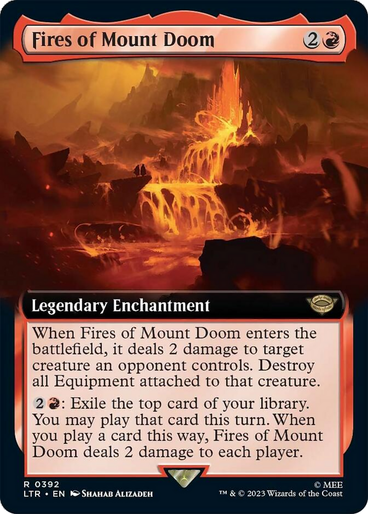 Fires of Mount Doom (Extended Art) [The Lord of the Rings: Tales of Middle-Earth] | Pegasus Games WI