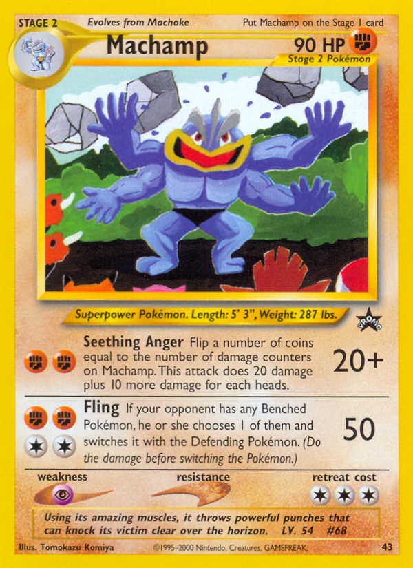 Machamp (43) [Wizards of the Coast: Black Star Promos] | Pegasus Games WI