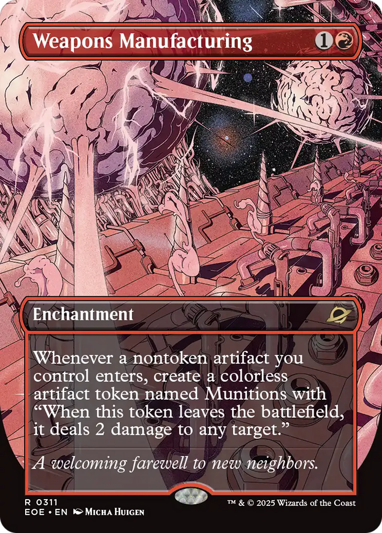 Weapons Manufacturing (Borderless) [Edge of Eternities] | Pegasus Games WI