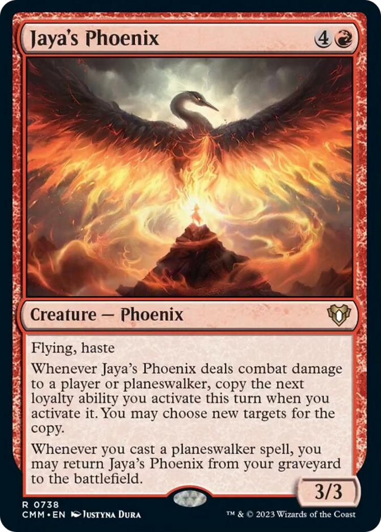 Jaya's Phoenix [Commander Masters] | Pegasus Games WI