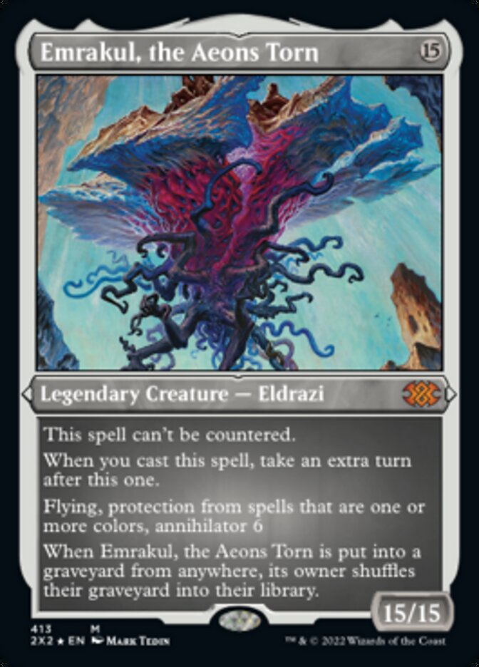 Emrakul, the Aeons Torn (Foil Etched) [Double Masters 2022] | Pegasus Games WI