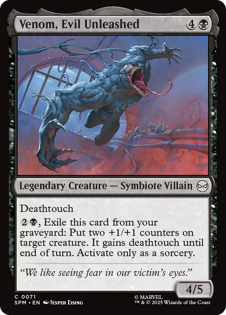 Venom, Evil Unleashed [Marvel's Spider-Man] | Pegasus Games WI