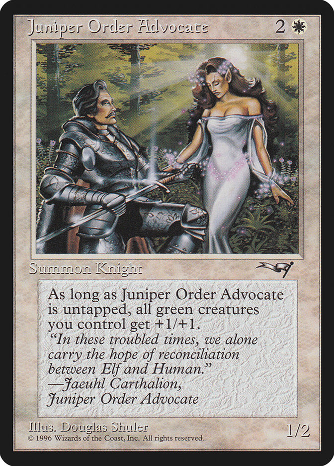 Juniper Order Advocate [Alliances] | Pegasus Games WI