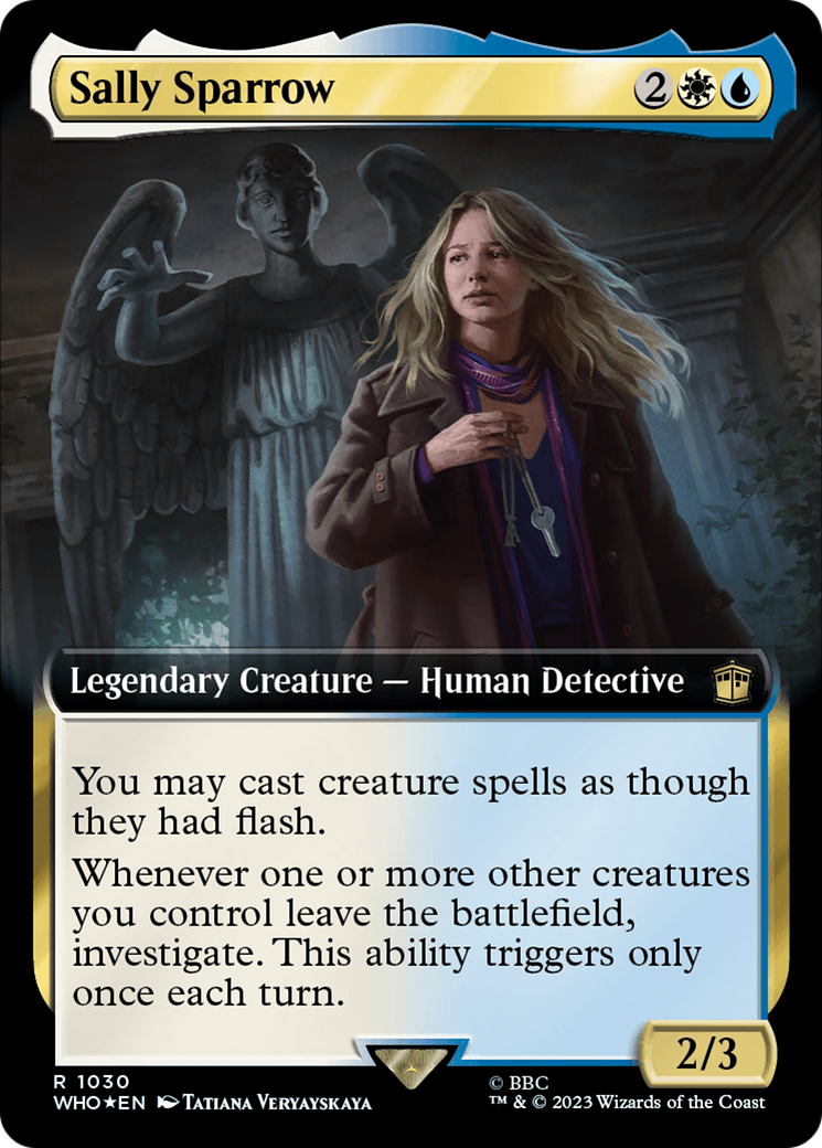 Sally Sparrow (Extended Art) (Surge Foil) [Doctor Who] | Pegasus Games WI